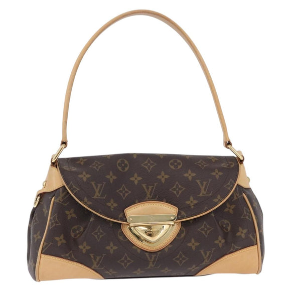 LOUIS VUITTON Monogram Beverly MM Shoulder Bag M40121 LV Auth 200905SAV