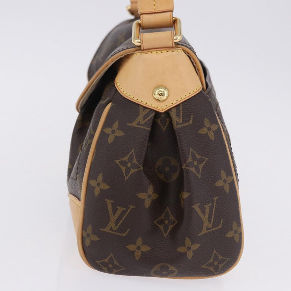 LOUIS VUITTON Monogram Beverly MM Shoulder Bag M40121 LV Auth 200905SAV