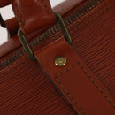 LOUIS VUITTON Epi Keepall 50 Boston Bag Brown M42968 LV Auth 200906-18