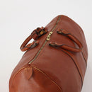 LOUIS VUITTON Epi Keepall 50 Boston Bag Brown M42968 LV Auth 200906-6