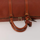 LOUIS VUITTON Epi Keepall 50 Boston Bag Brown M42968 LV Auth 200906-7