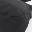 PRADA Shoulder Bag Nylon Black Silver Auth 200908V-9