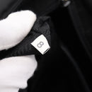 PRADA Shoulder Bag Nylon Black Silver Auth 200908V-11