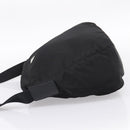PRADA Shoulder Bag Nylon Black Silver Auth 200908V-3