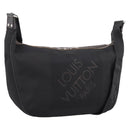 LOUIS VUITTON Damier Geant Explorateur Shoulder Bag Black M93616 LV Auth 200910A-1