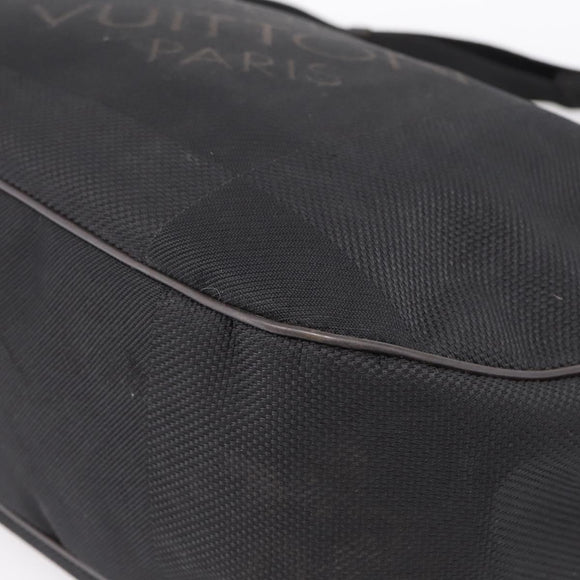 LOUIS VUITTON Damier Geant Explorateur Shoulder Bag Black M93616 LV Auth 200910A
