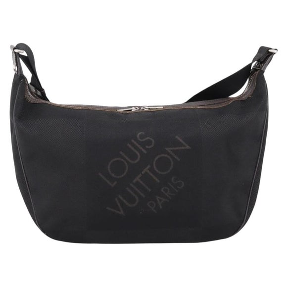 LOUIS VUITTON Damier Geant Explorateur Shoulder Bag Black M93616 LV Auth 200910A