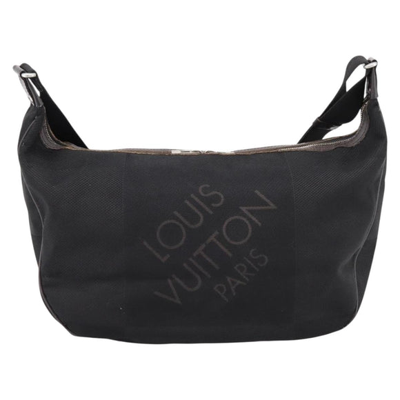 LOUIS VUITTON Damier Geant Explorateur Shoulder Bag Black M93616 LV Auth 200910A