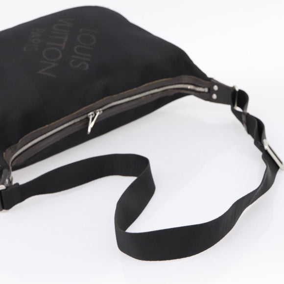 LOUIS VUITTON Damier Geant Explorateur Shoulder Bag Black M93616 LV Auth 200910A