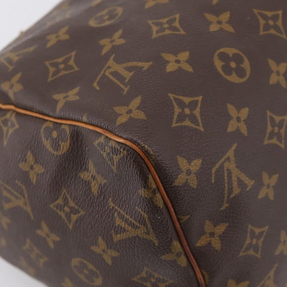 LOUIS VUITTON Monogram Speedy 30 Hand Bag M41526 LV Auth 200911A