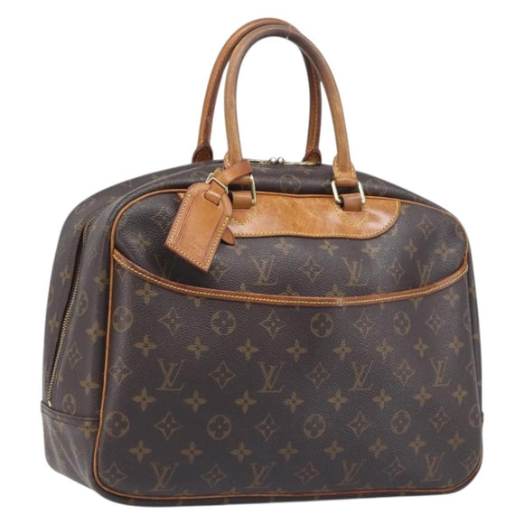 LOUIS VUITTON Monogram Deauville Hand Bag M47270 LV Auth 200912