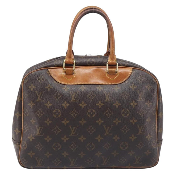 LOUIS VUITTON Monogram Deauville Hand Bag M47270 LV Auth 200912