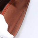 LOUIS VUITTON Epi Serie Dragonne Hand Bag Brown M52618 LV Auth 200913-22