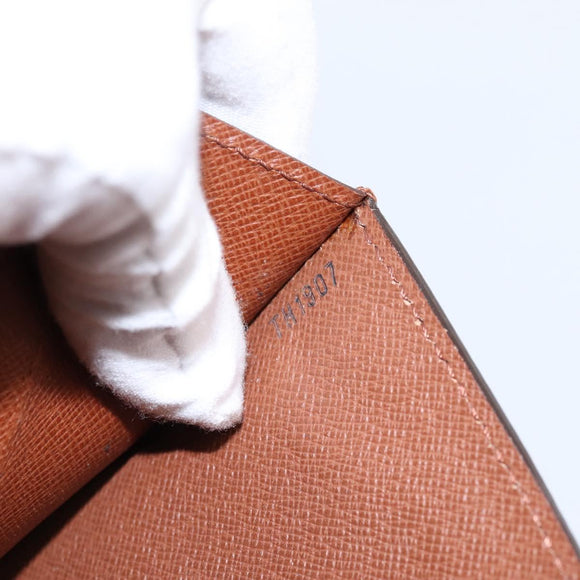 LOUIS VUITTON Epi Serie Dragonne Hand Bag Brown M52618 LV Auth 200913