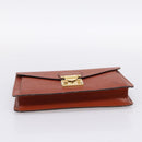 LOUIS VUITTON Epi Serie Dragonne Hand Bag Brown M52618 LV Auth 200913-6