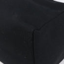 FENDI Mamma Baguette Hand Bag Cotton jersey Black Silver Auth 200914V-15