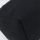 FENDI Mamma Baguette Hand Bag Cotton jersey Black Silver Auth 200914V-18