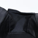 FENDI Mamma Baguette Hand Bag Cotton jersey Black Silver Auth 200914V-22