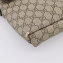 GUCCI GG Supreme Shoulder Bag PVC Beige Gold 223666 Auth 200916-14