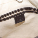 GUCCI GG Supreme Shoulder Bag PVC Beige Gold 223666 Auth 200916-17