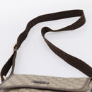 GUCCI GG Supreme Shoulder Bag PVC Beige Gold 223666 Auth 200916-8