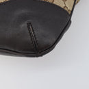GUCCI GG Canvas Shoulder Bag Beige Gold 388927 Auth 200919V-14