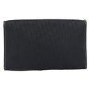 Christian Dior Trotter Canvas Chain Shoulder Bag Black Gold Auth 200920-3