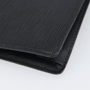 LOUIS VUITTON Epi Serie Dragonne Clutch Bag Black Noir M52612 LV Auth 200921-16