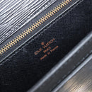 LOUIS VUITTON Epi Serie Dragonne Clutch Bag Black Noir M52612 LV Auth 200921-18
