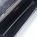 LOUIS VUITTON Epi Serie Dragonne Clutch Bag Black Noir M52612 LV Auth 200921-10