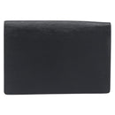 LOUIS VUITTON Epi Serie Dragonne Clutch Bag Black Noir M52612 LV Auth 200921-2