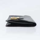 LOUIS VUITTON Epi Serie Dragonne Clutch Bag Black Noir M52612 LV Auth 200921-3