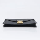 LOUIS VUITTON Epi Serie Dragonne Clutch Bag Black Noir M52612 LV Auth 200921-6