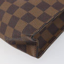 LOUIS VUITTON Damier Ebene Poche Toilette 26 Pouch N47543 LV Auth 200925-15