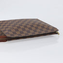 LOUIS VUITTON Damier Ebene Poche Toilette 26 Pouch N47543 LV Auth 200925-6