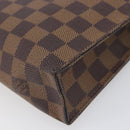 LOUIS VUITTON Damier Ebene Poche Toilette 26 Pouch N47543 LV Auth 200925-8