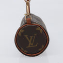 LOUIS VUITTON Monogram Papillon Pouch LV Auth 200931A-3