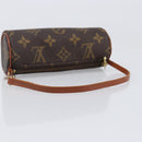 LOUIS VUITTON Monogram Papillon Pouch LV Auth 200931A-7