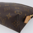 LOUIS VUITTON Monogram Pochette Cosmetic PM Pouch M43998 LV Auth 200932-7