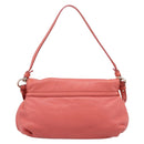 Chloe Lily Hand Bag Leather 2way Pink Gold Auth 200938A-3