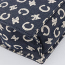 CELINE C Macadam Canvas Hand Bag Navy Auth 200940A-13