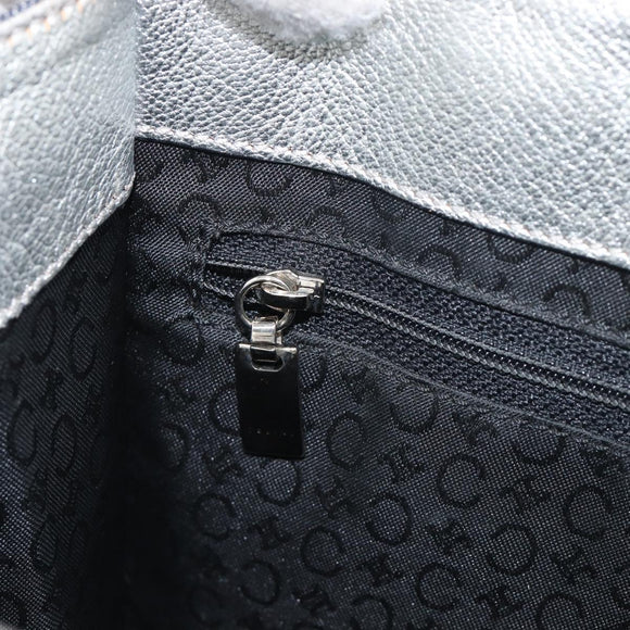 CELINE C Macadam Canvas Hand Bag Navy Auth 200940A