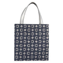 CELINE C Macadam Canvas Hand Bag Navy Auth 200940A-2