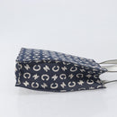CELINE C Macadam Canvas Hand Bag Navy Auth 200940A-4