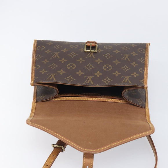 LOUIS VUITTON Monogram Bel Air Hand Bag 2way M51122 LV Auth 200943