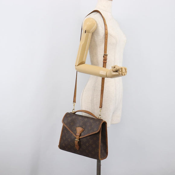 LOUIS VUITTON Monogram Bel Air Hand Bag 2way M51122 LV Auth 200943