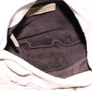 SAINT LAURENT Shoulder Bag Suede Gray Silver 112937 Auth 200947V-15