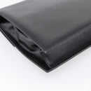 Christian Dior Shoulder Bag Leather Black Gold Auth 200949-16