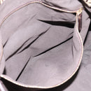 FENDI Zucchino Canvas Tote Bag Beige Gold Auth 200951V-19