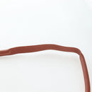 Chloe Paraty Hand Bag Leather 2way Brown Gold Auth 200955V-11